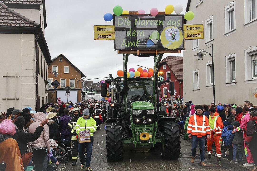 Großer Faschingsumzug  zum Stadtsteinacher Marktplatz