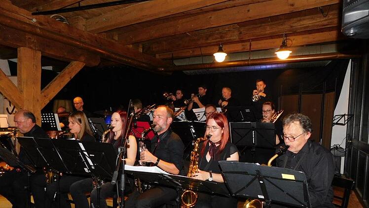 Die "T-Jazz" Big Band in Aktion Foto: Horst Wunner