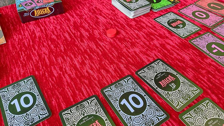 Allegra im Test - Starkes fränkisches Karten-Optimierspiel