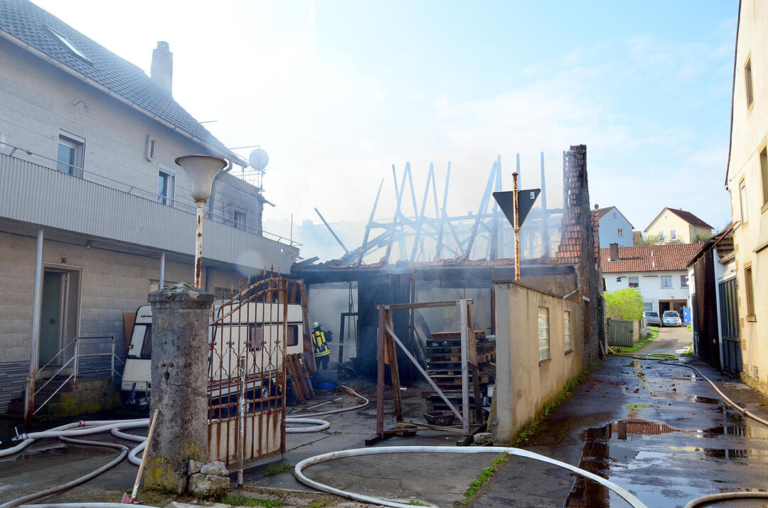 Brand in Obernbreit