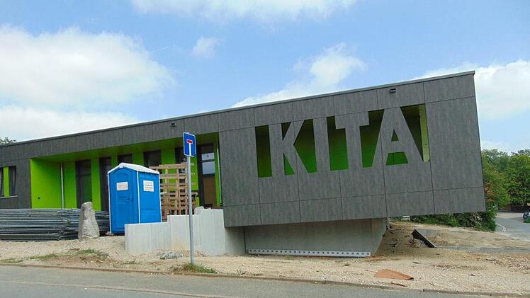 Der neue  Kindergarten in Gräfenberg Foto: Petra Malbrich