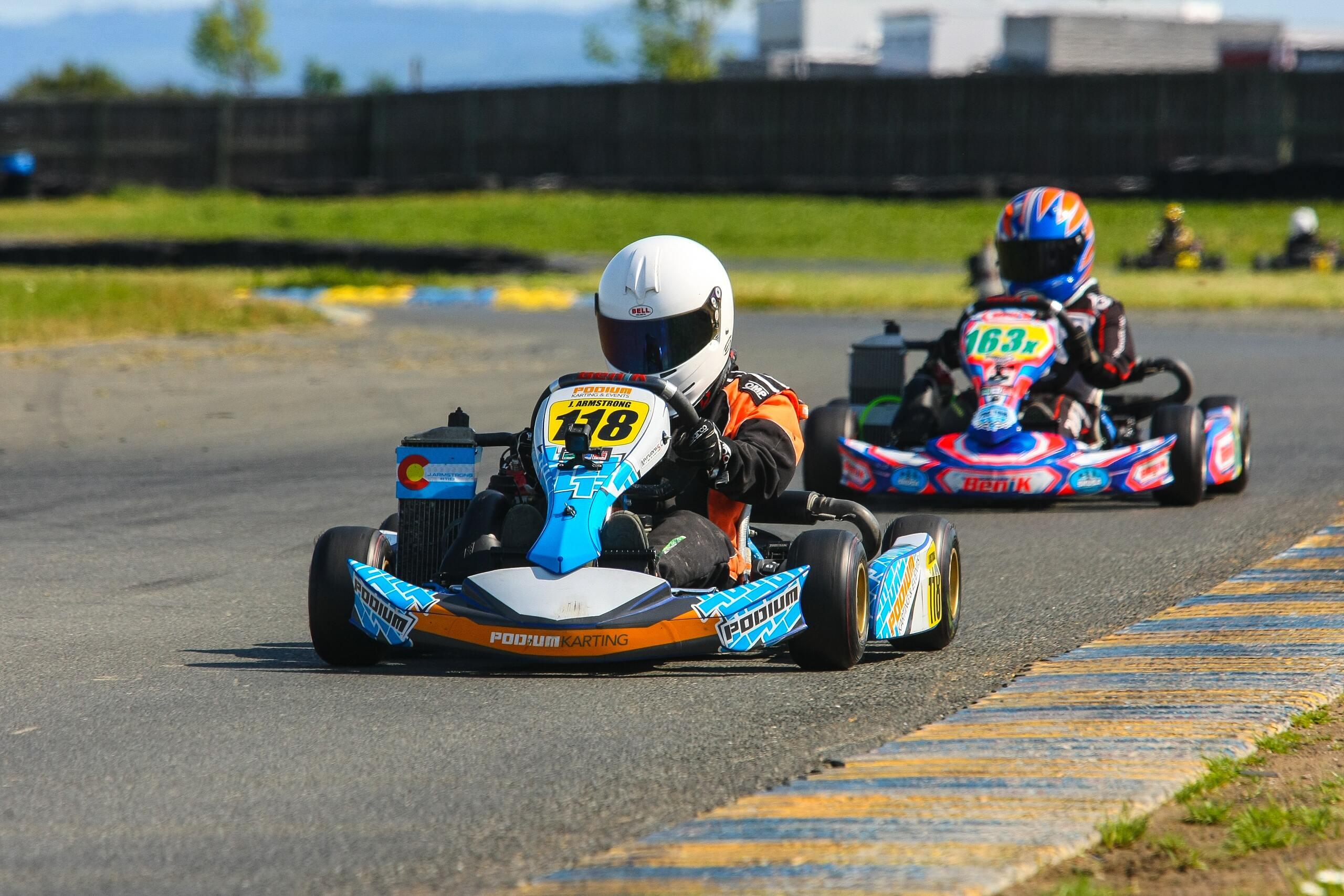 Kartbahnen in Franken: Hier kannst du in der Region Kart fahren - Rennspaß für Groß und Klein