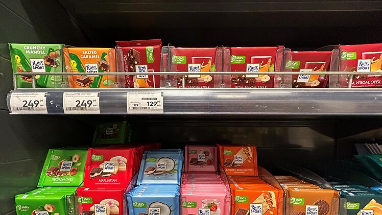 Schokolade in Russland