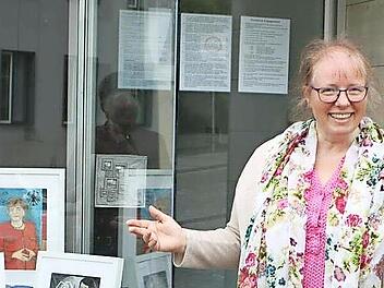 Eröffnung der Bilderausstellung von Doris Hopf.