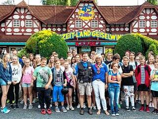 Ausflug ins Freizeitland als Dank f&uuml;r die Sch&uuml;lerlotsen