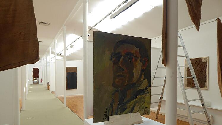Malerei und Grafik von Robert Reiter präsentiert der Kunstverein Coburg in seiner großen Herbstausstellung.Foto: Jochen Berger