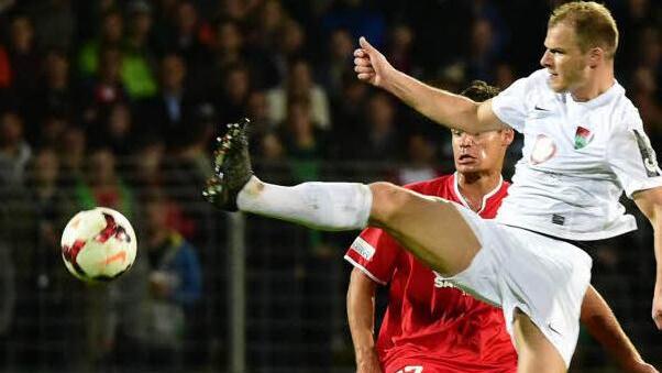 Der Abwehrchef ist zurück: Schweinfurts Johannes Bechmann dürfte nach längerer Verletzung in Heimstetten in der Startelf stehen. Foto: Wetterich