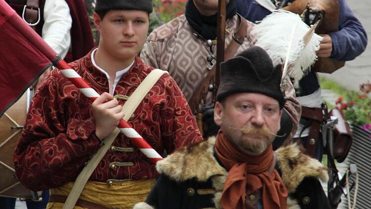 Historischer Festzug durch Kronach. Foto: Marco Meißner