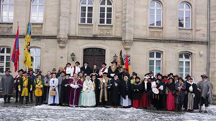 Die historischen Gruppen beteiligen sich seit &uuml;ber zehn Jahren am   Melchior-Otto-Tag.