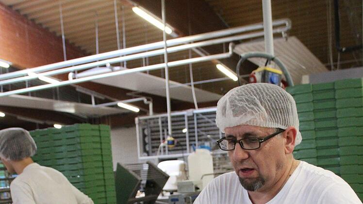 Besuch in der Backstube der Bäckerei Peter Schmitt. Foto: Benedikt Borst