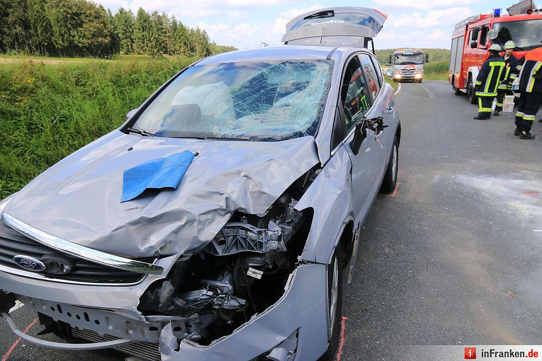 Junger Biker bei Unfall nahe Hiltpoltstein schwer verletzt
