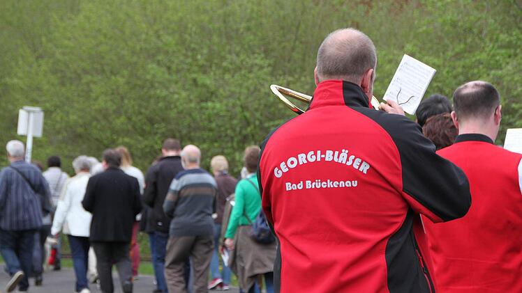 Bad Brückenau: Prozession zu Ehren des Stadtpatrons St. Georg. Foto: Ulrike Müller