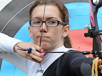 Elisa Tartler ist eine der Besten. Der Schützenverein Thulba ist stolz auf seine deutsche Jugendmeisterin.  Foto: ssp