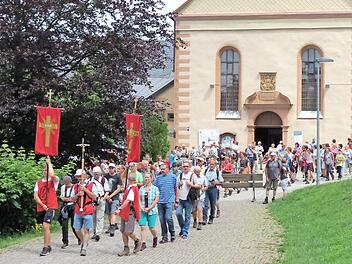 Am Wochenende 22. und 23. Juli sind die Pilger aus Euerdorf wieder unterwegs.  Foto: Doris Bauer