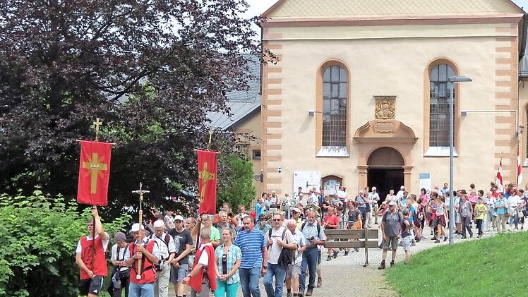 Am Wochenende 22. und 23. Juli sind die Pilger aus Euerdorf wieder unterwegs.  Foto: Doris Bauer