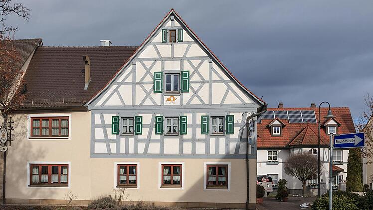 Heute ist ein markanter Fachwerkgiebel der Blickfang.    Foto: Kießling