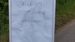 Am Tag nach Brand