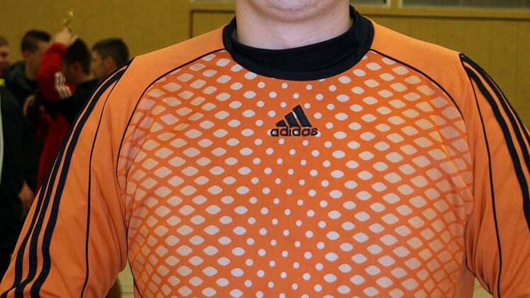 Bester Torwart: Julian Horsch von "Tartan Army Burk" mit neun Gegentoren in sieben Spielen. Foto: Klaus Möller