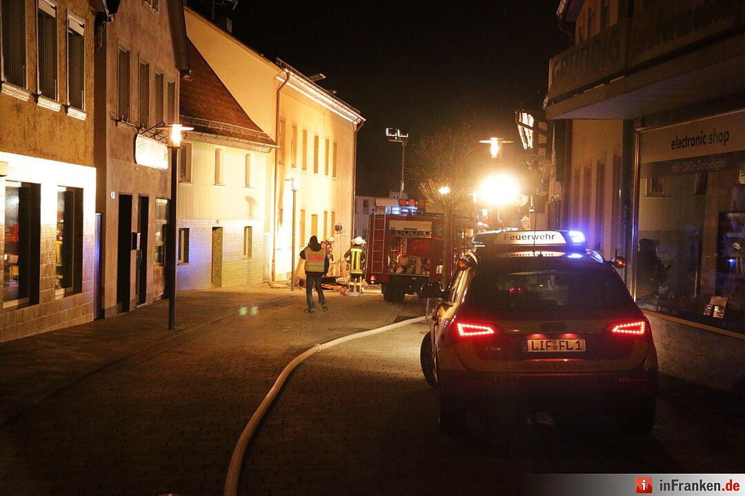 Zimmerbrand in Bad Staffelstein