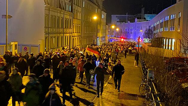 Corona-Protest in Bamberg