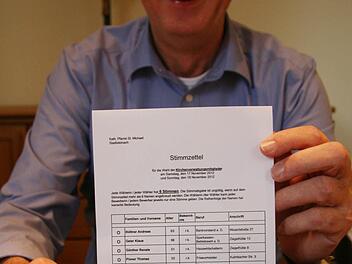 Dekan Hans Roppelt hofft, dass möglichst viele Katholiken zur Kirchenverwaltungswahl am Sonntag gehen: In Stadtsteinach stehen neun Freiwilllige auf dem Stimmzettel, sechs davon können den Sprung in die Kirchenverwaltung schaffen. Foto: Sonja Adam