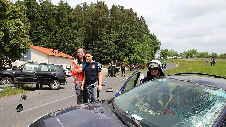 Medizinische Erstversorgung durch Natascha Below