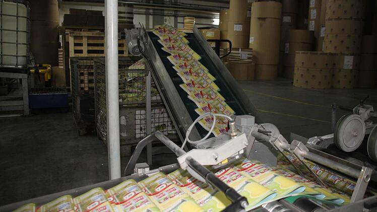 Bei der Druckereiführung bei Baumann Druck können die Besucher hinter die Kulissen schauen. Foto: Jennifer Hauser