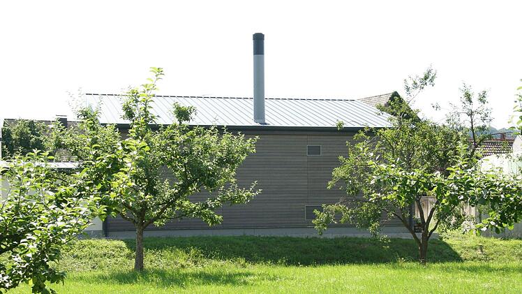 Das Heizhaus des Bioenergiedorfs OberleiterbachFoto: A. Klemisch