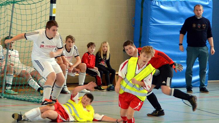 Spielszene aus der Partie Bad Bocklet gegen Untererthal. Foto: Peter Rauch