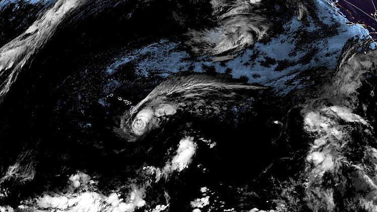 Hurrikanwarnung auf Hawaii: Sturm &laquo;Lala&raquo; n&auml;hert sich