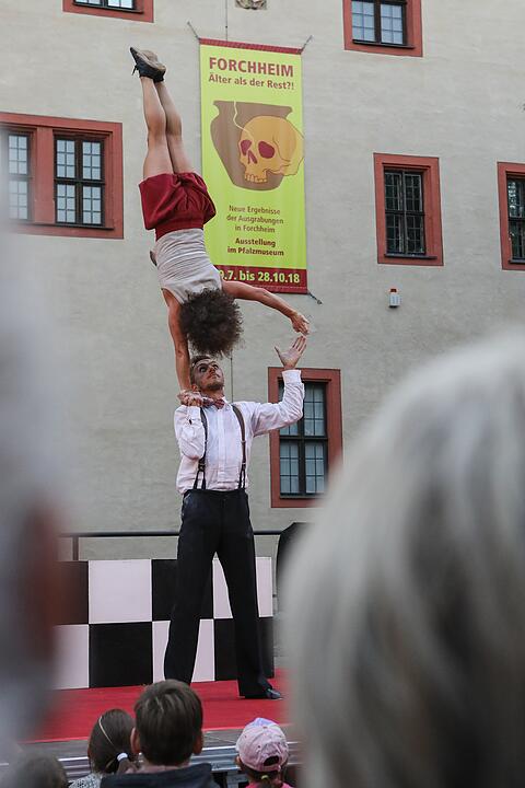 Einrücke vom Artistik-Festival ZirkArt in Forchheim