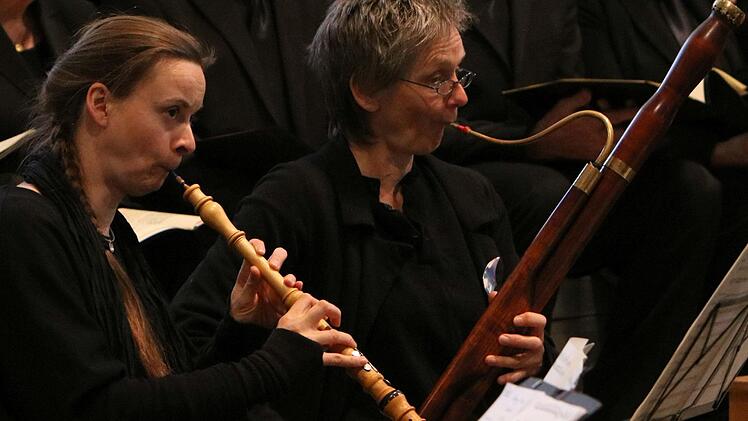 Der Coburger Bachchor und das Main-Barockorchester Frankfurt beeindruckten mit der Erstaufführung von Telemanns Matthäus-Passion in der Morizkirche.Foto: Jochen Berger