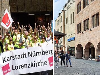 Galeria Kaufhof Karstadt: Fränkische Angestellte bangen um Filialen - Verdi mit klarer Ansage