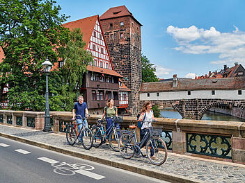 Radfahren in N&uuml;rnberg