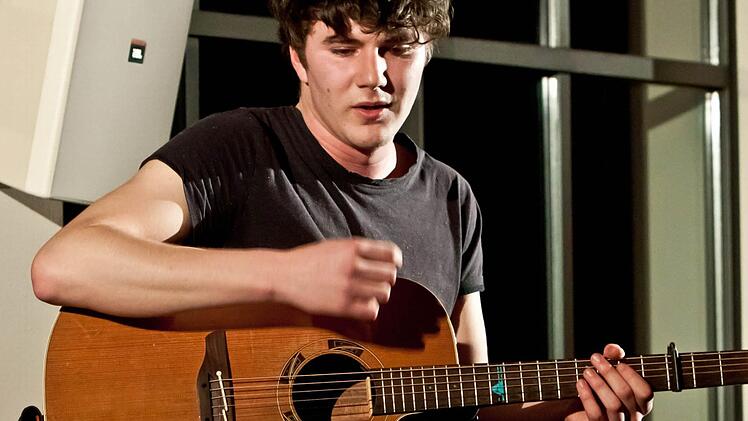 Julian Pollina gastierte erstmals in CoburgFoto: Jochen Berger