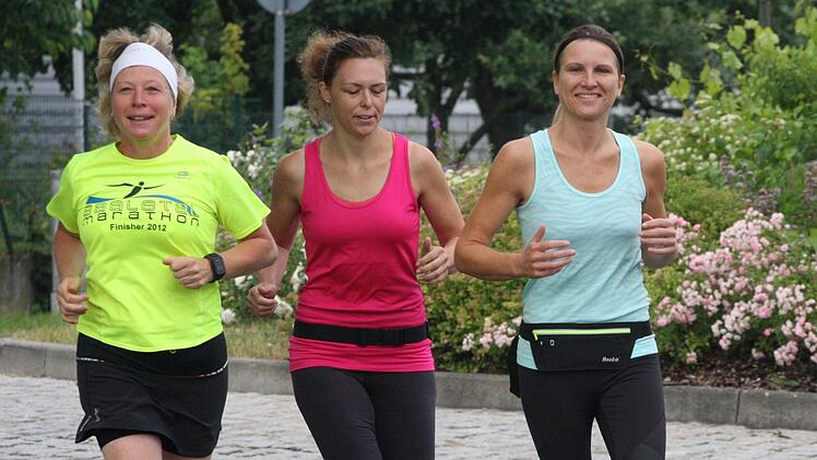 Teilnehmer am Lauf10-Finale in Ramsthal. Foto: Reinhold Nürnberger