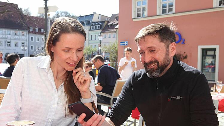 Nataliia Baraulja-Vernygora hat den Film gedreht, in dem auch der Kulmbacher Alexander Schmidt mitgewirkt hat.