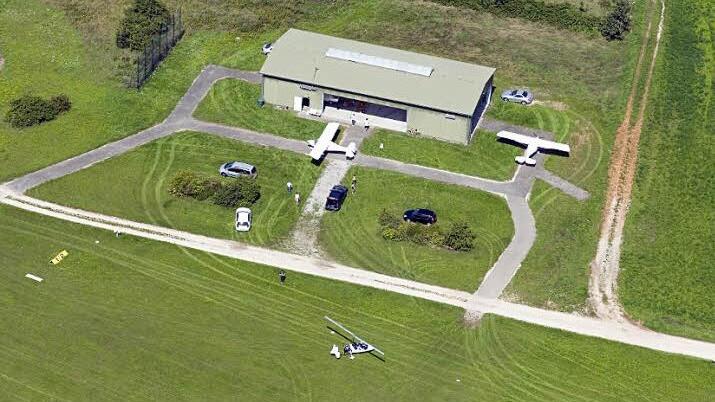 Der Flugplatz Burgebrach-Failshof  Fotos: privat