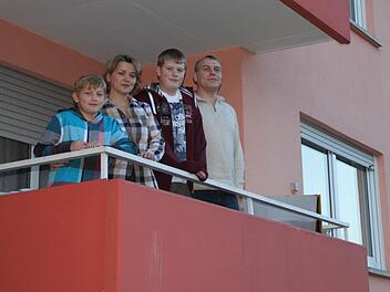 Seit 1995 in Deutschland: Familie Safronov. Foto: Ulrike Müller
