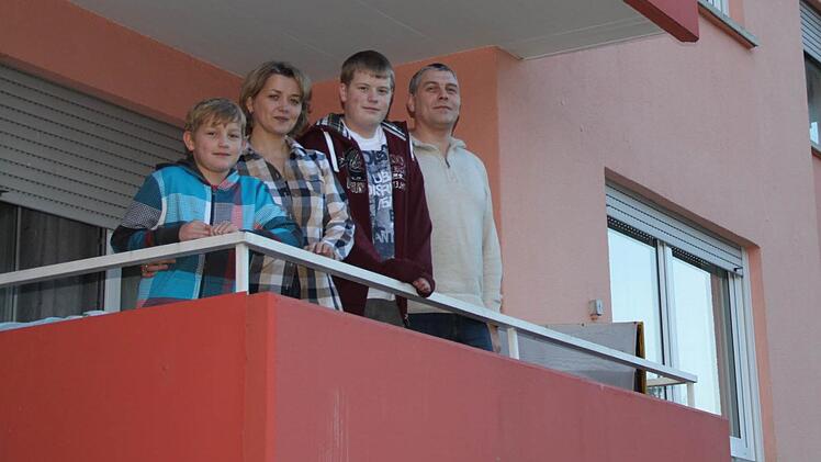 Seit 1995 in Deutschland: Familie Safronov. Foto: Ulrike Müller
