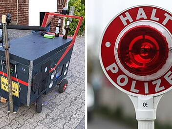 "Frisierter" Bollerwagen "Frisierter" Bollerwagen