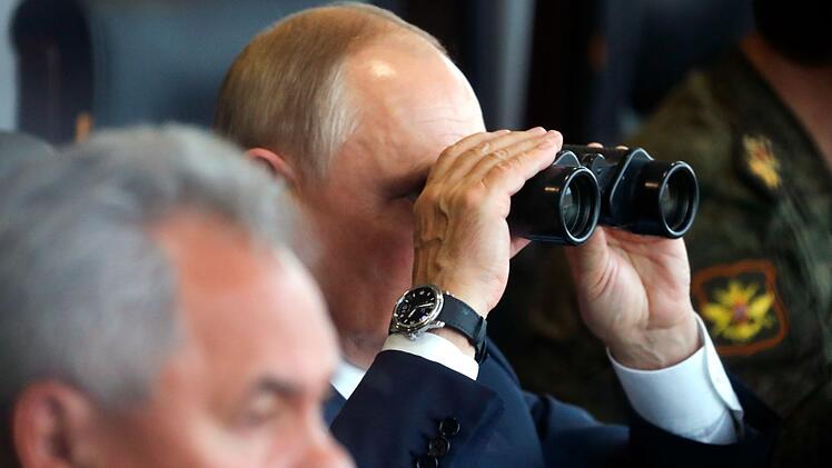 Russisch-belarussisches Militärmanöver - Wladimir Putin