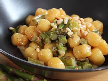 spargel-gnocchi