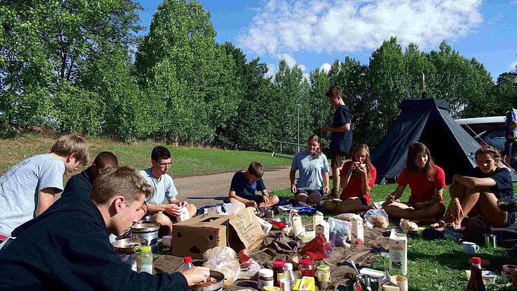 Gleich gibt es Essen.