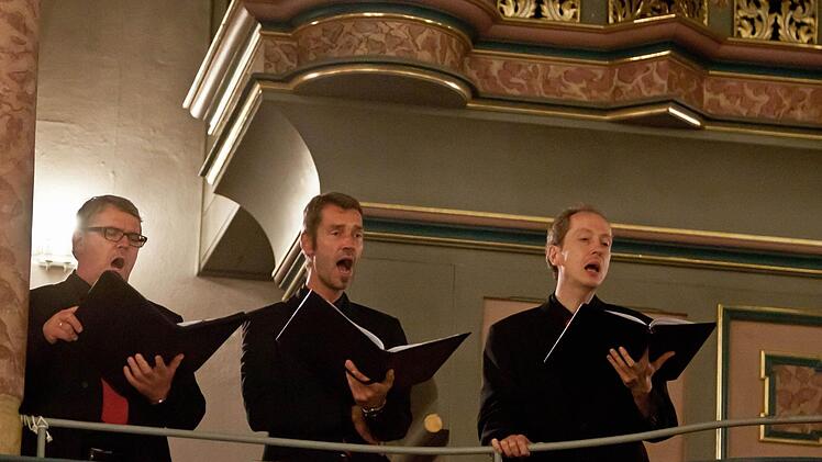 Unter dem Motto "Schall und Raum" gestalteten die Gäste aus Hamburg ein überaus anspruchsvolles Konzert in Coburg. Foto: Jochen Berger