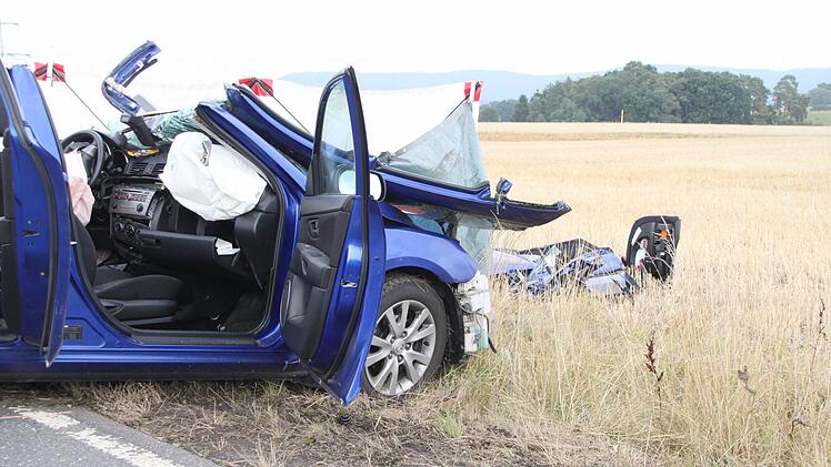 Der Mazda des Kulmbachers. Foto: Jürgen Gärtner