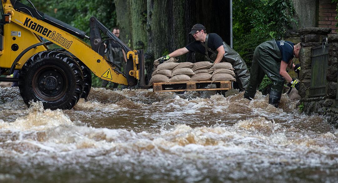Dauerregen: Hochwasser in Teilen Deutschlands