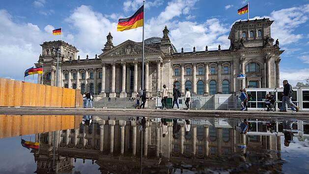Reichstagsgebäude in Berlin