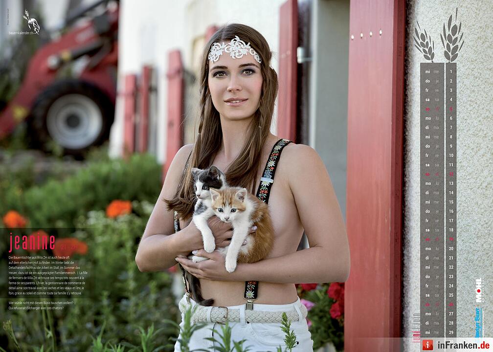 Schweizer Bauernkalender - Girls 2016: steile Berge, sanfte Täler