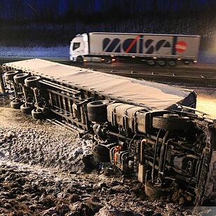 Unfall auf der A73 bei Hirschaid